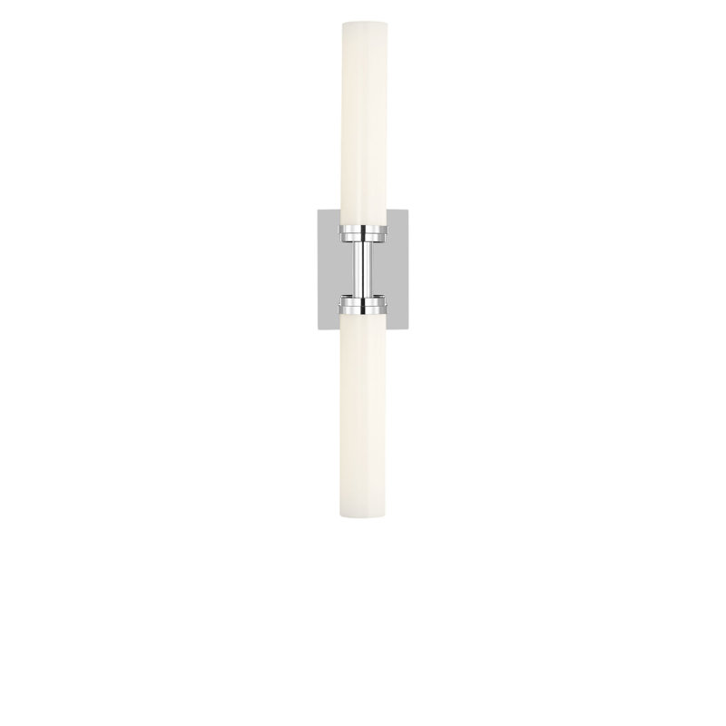 Coiffeuse Coles, H 4,5 po x l 24 po x P 3,87 po, Chrome chrome