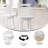 Laurel Ladderback Wooden Swivel Dining Stool With Footrest-1859748078-1859748079