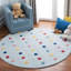 Tapis tissé à la main 70% laine, 20% latex, 10% coton Cuyahoga-883523464