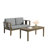Junco Teak Outdoor Two-person Patio Set With Cushions And Coffee Table-1412248892-1412248881