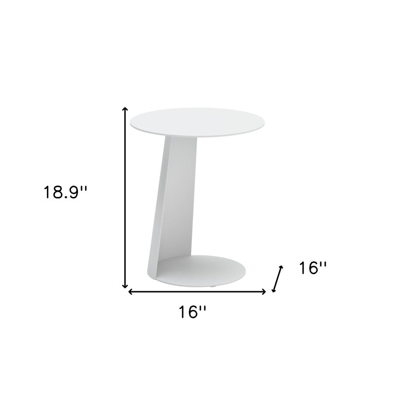 Kepper Outdoor Round Side Table