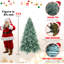 9 pi - Arbre de Noël en PE / PVC teinté - 3268 pointes, branches articulées, aspect naturel, support en métal stable, décoration des Fêtes facile à assembler-659483039