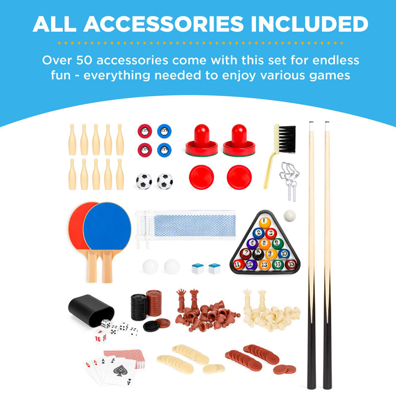 31.25'' L 10 Game Multi Game Table