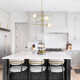 Clendon 3 Light Metal Dimmable Sputnik Chandelier