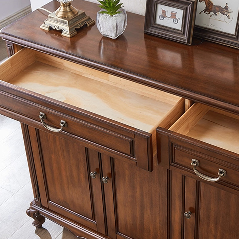 Black Solid Wood Shoe Storage Bench