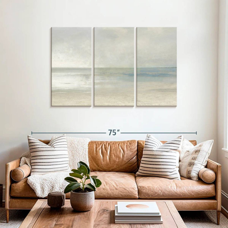 Avery Pastel Seascape III, H 36 po x l 57 po