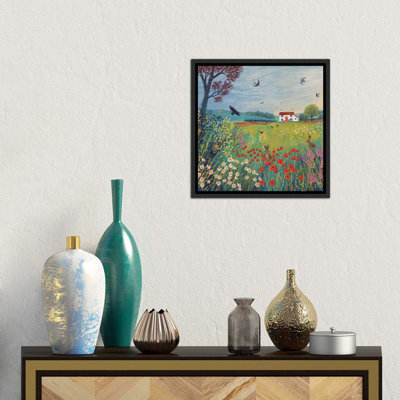 The House par Summer Meadow par Jo Grundy - impression d'art graphique