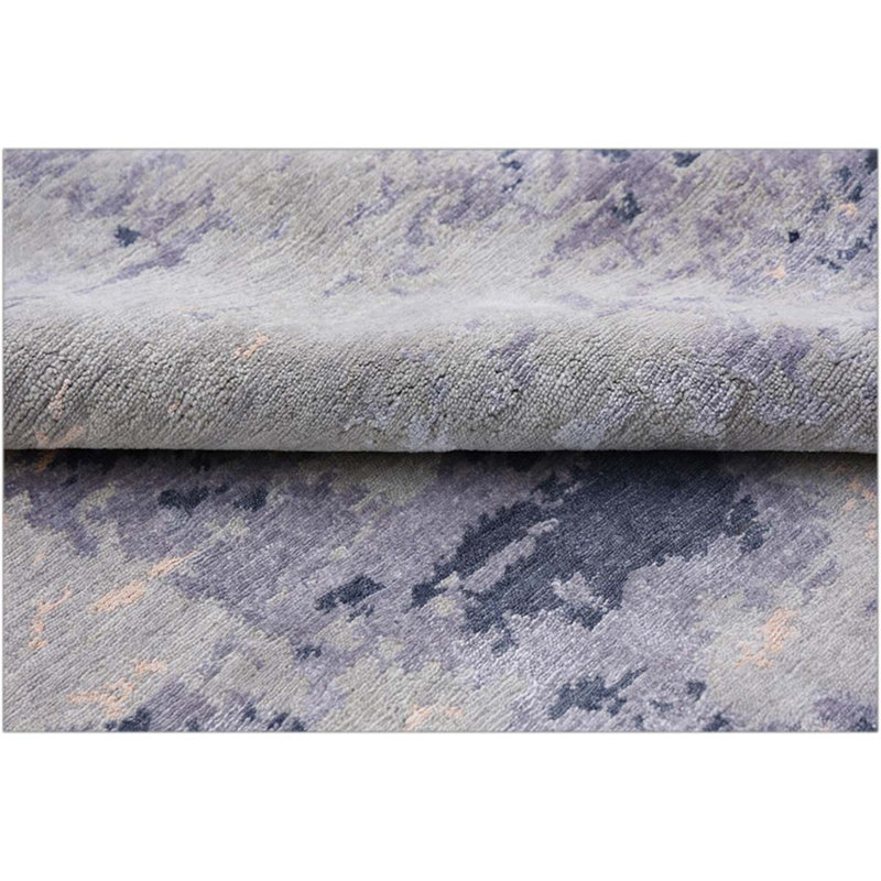 Area Rug in Gray, Rectangle 9' x 12'
