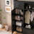 59" Wide Modern Farmhouse Entryway Hall Tree With Storage Bench-92907524