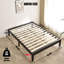 Base de lit plateforme en bois de pin massif Red Barrel Studio® Selena-97912057-97912050