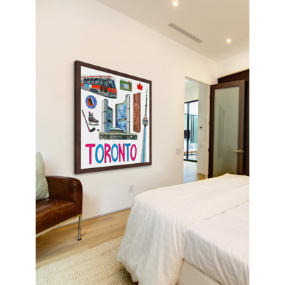 «Toronto Entertainment», reproduction encadrée