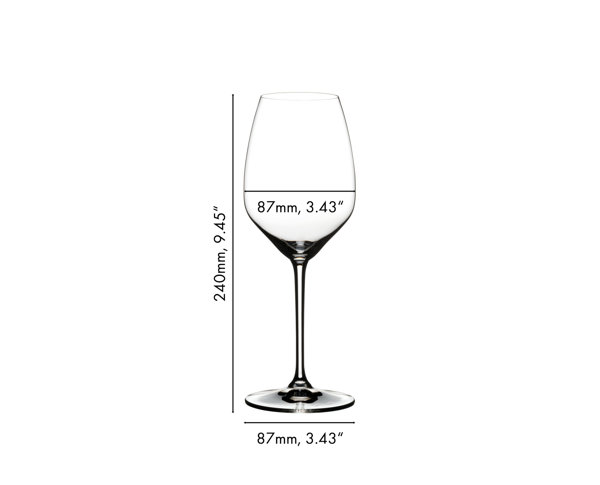 Riedel VINUM Wine Glasses Pay 6 Get 8 Mixed White Varietal Set 4 Sauvignon  Blanc and Viognier/Chardonnay