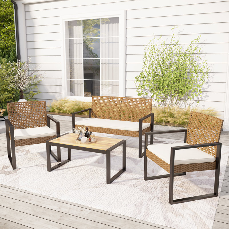 Darb 4 - Person Seating Group with Cushions