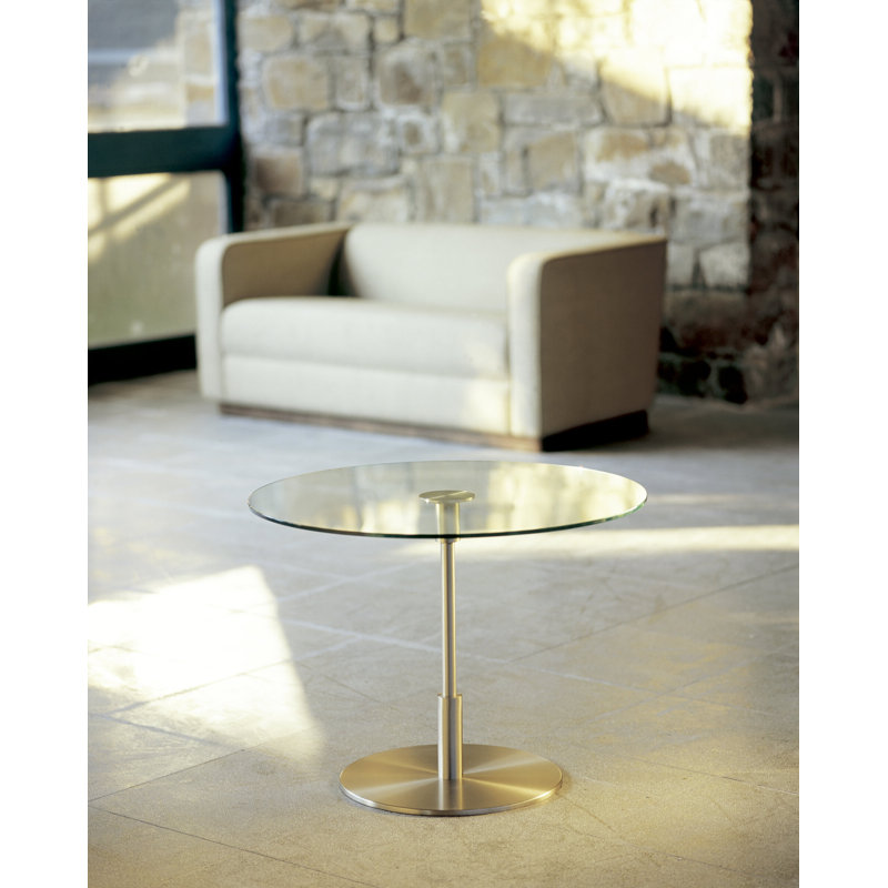 Diana table, 24.4" H x 22.8" W x 22.8" D