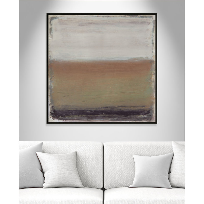 Alana Arizona Print by, 41.5" H x 41.5" W, Espresso