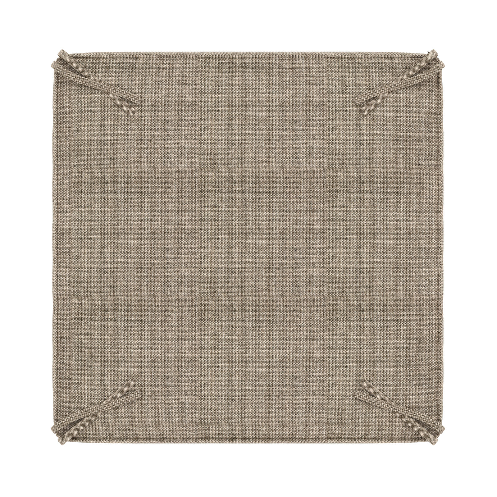 25" Sunbrella® Seat Cushion, Cast Shale Sunbrella® Plainweave