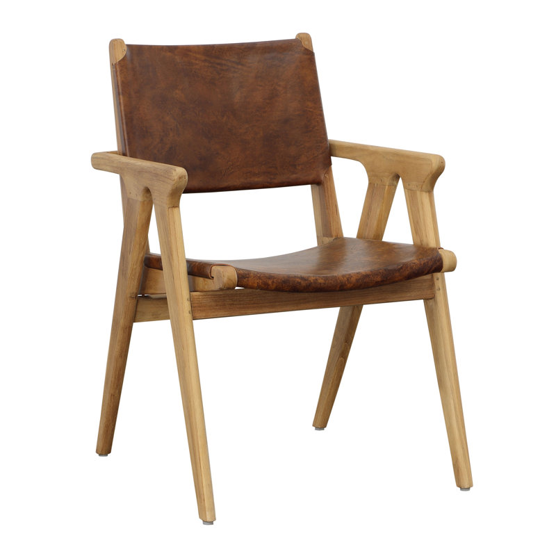 Oaklynn Leather Upholstered Dining Chair