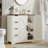 Farmhouse Bathroom Cabinet with 4 Drawers-1467372123