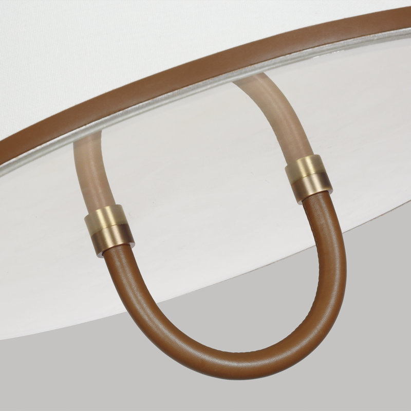 Katie Flush Mount, Time Worn Brass