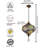 Richarde Globe Chandelier