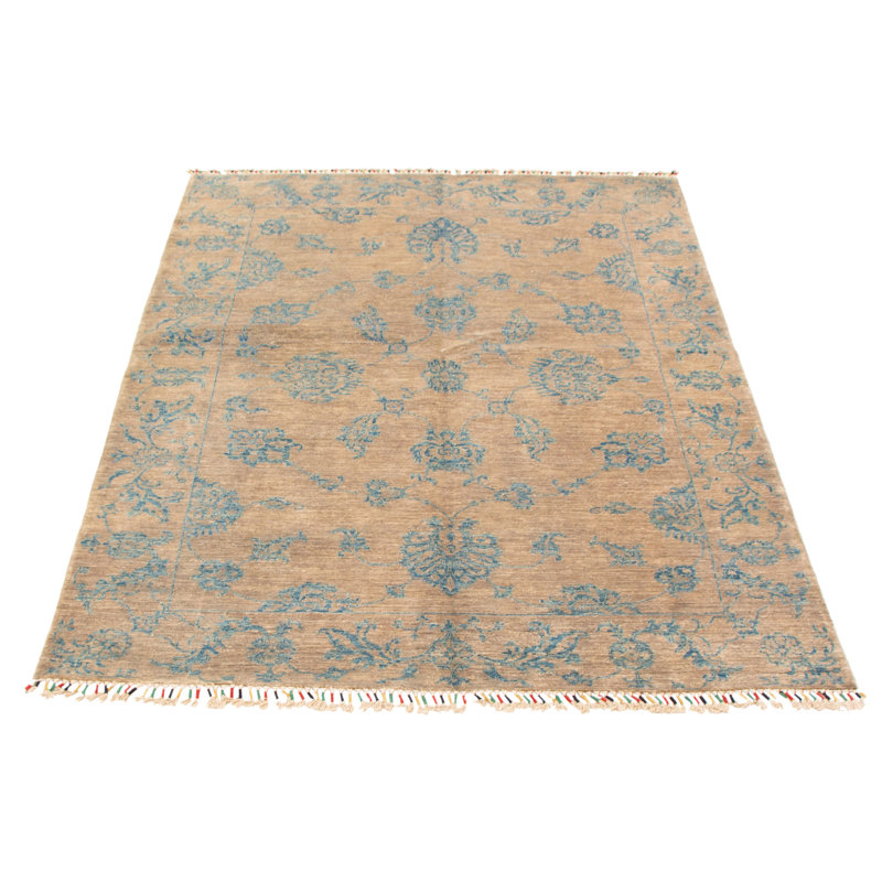 Tapis 18 de 20 po taupe 5 pi 8 po x 7 pi 7 po
