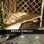 Banc de jardin en bois Disanto