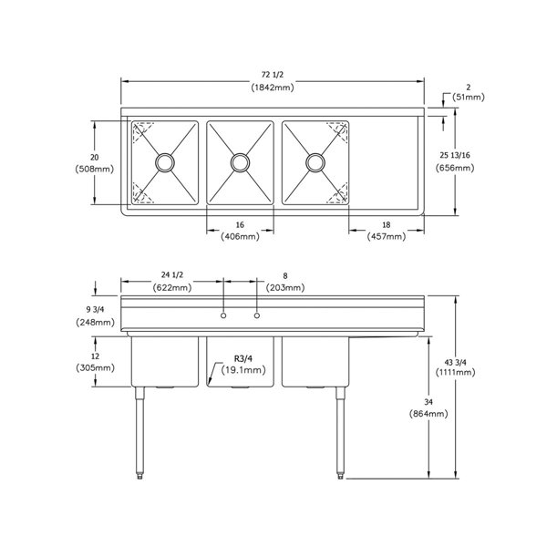 Dimensions du produit