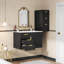 Meuble-lavabo mural 30 po avec rangement-123512869