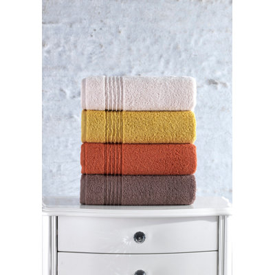 Ensemble de serviettes luxueuses 100% coton, 19,7 po x 35,4 po | 19,6 oz / m², lavable à la machine, doux, absorbant, parfait pour la salle de bain et le spa