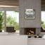 Toile épique Graffiti «Beautiful Country 3 Grey White Sq» par James Wiens, 26 po x 26 po-2088435566