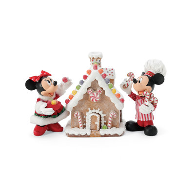 Ensemble de 3 figurines de 6 pouces possibles Disney Dreams et Mickey's Gingerbread House