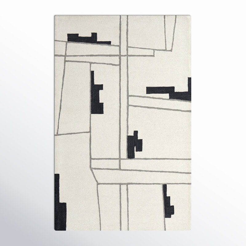 Gossner Performance Abstract Indoor Rug, Rectangle 3'6" x 5'6"
