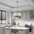 Litzy 4 - Light Dimmable Drum Chandelier