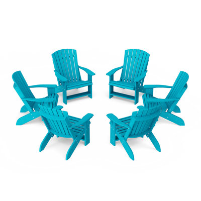Heritage Adirondack Chairs Set Of 6