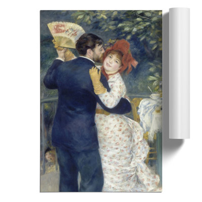 Country Dance by Pierre Auguste Renoir - Frameless Print