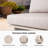 6 Pieces Outdoor Metal Frame Patio Furniture Set-2020425990
