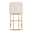 Tabouret de bar moderne de 24 po de hauteur avec structure en métal-109379951-124553376