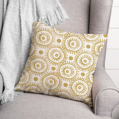 Housse et insert de coussin carré extérieur Circles 14