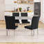 Albiery 47cm H Upholstered Metal Parsons Chair-1313258384