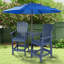 Chaise haute Adirondack avec table Cezalinda-1559659534