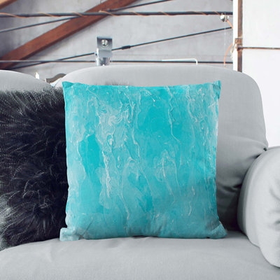 Abstract Square Throw Cushion