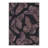 Aura Boho Butterflies Animal Print Machine Washable Purple / Black Indoor Area Rug with Non-Slip Backing-1663009412