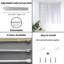 Tringle à rideaux simple réglable-35540169-35540168