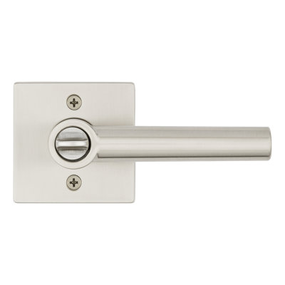 Kwikset Milan 2 Piece Square Keyed Lever Set with SmartKey