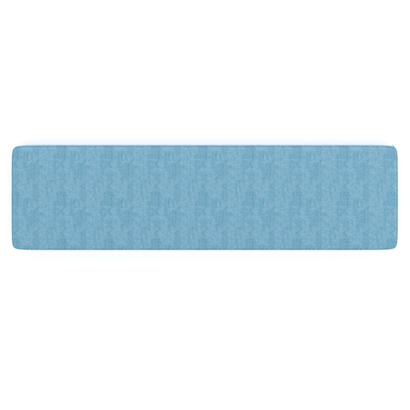 Indoor/Outdoor Sunbrella® Seat Cushion, Cast Horizon Sunbrella® Plainweave, 44" W x 18" D