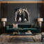 Faune, ours gris, art mural sur toile-388509722