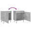 Bismarck 40cm W Iron Bedside Table-193345366-159761274