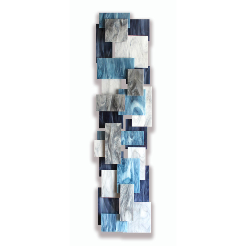 Arctic Handmade Modern Abstract Glass Wall Decor