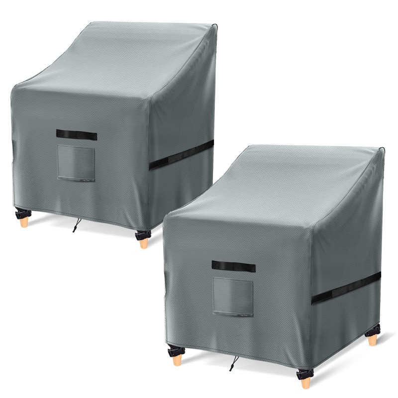 Outdoor Patio Chair Cover, Grey