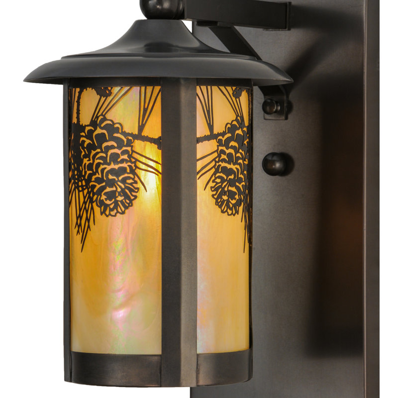 Rustic Lodge 1 - Light Outdoor Wall Lantern